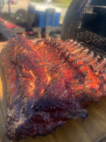Eastside BBQ smoked ribs